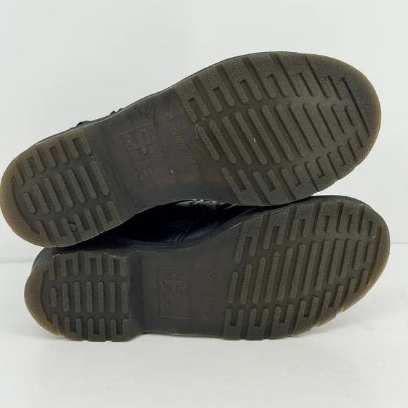 Dr. Martens 1461 Bow Oxford Shoe Women 7 Black Leather Low Top 3 Eye Lace Up